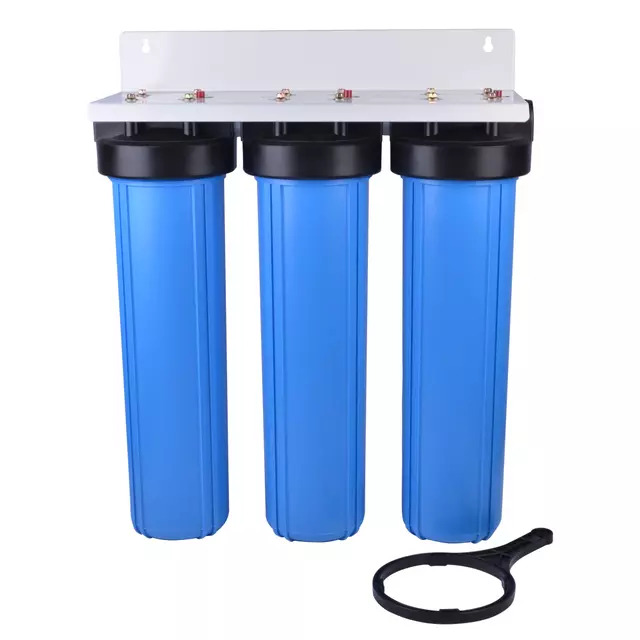 Triple Stage Whole House Water Filtration System
    System